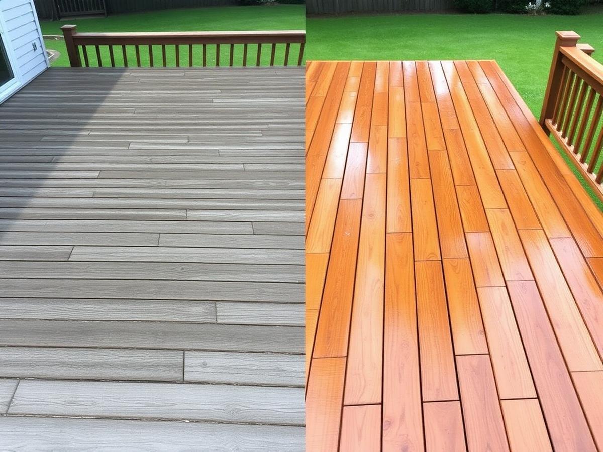 Decks project in Boonville, IN